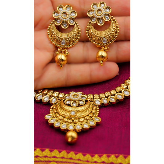 Rajasi Necklace and Earrings set