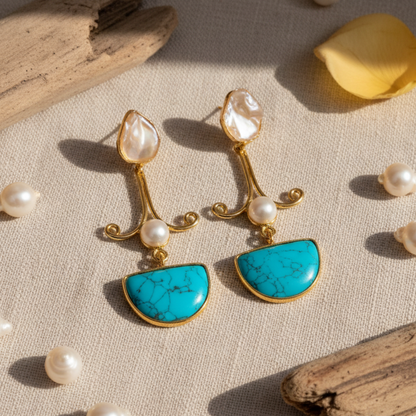 Ameyra Golden Dangler