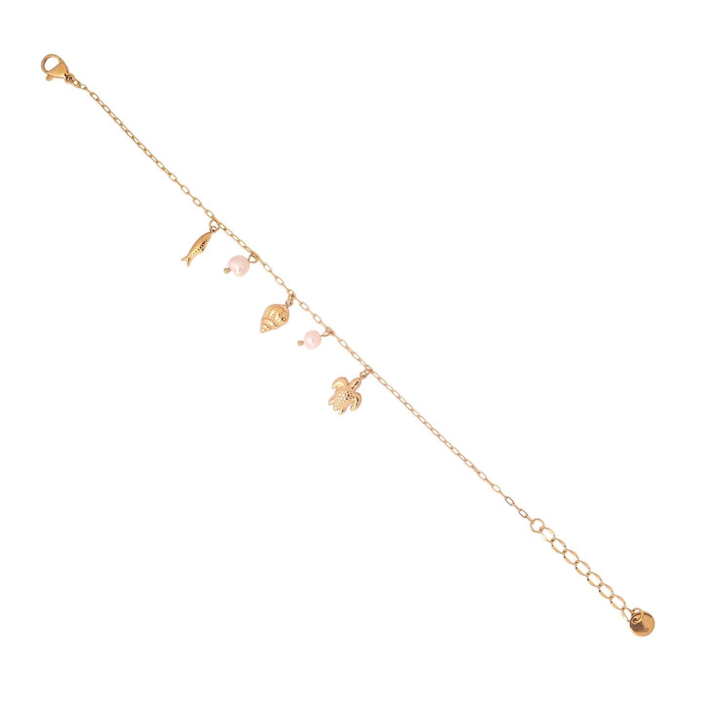 Aqua Line Minimal Bracelet