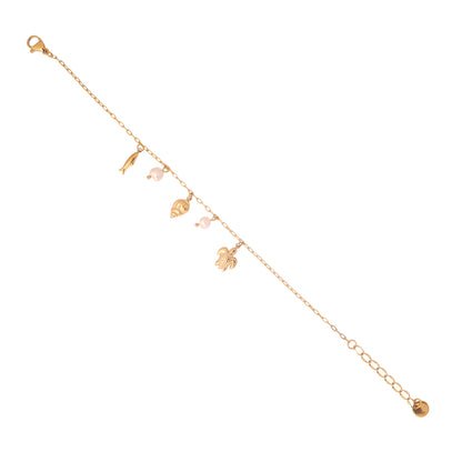 Aqua Line Minimal Bracelet