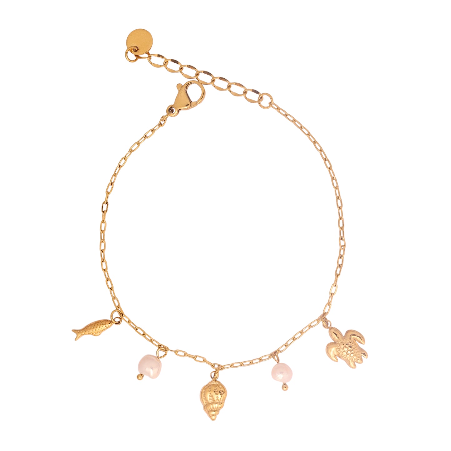 Aqua Line Minimal Bracelet