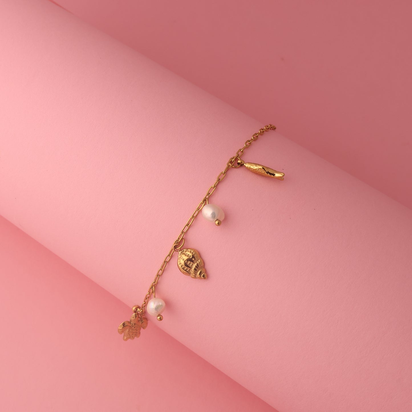 Aqua Line Minimal Bracelet