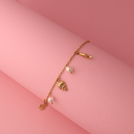 Aqua Line Minimal Bracelet