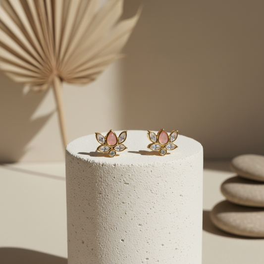 Lotus Bloom Studs