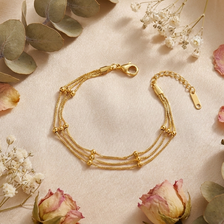 Delicate Cascade Bracelet