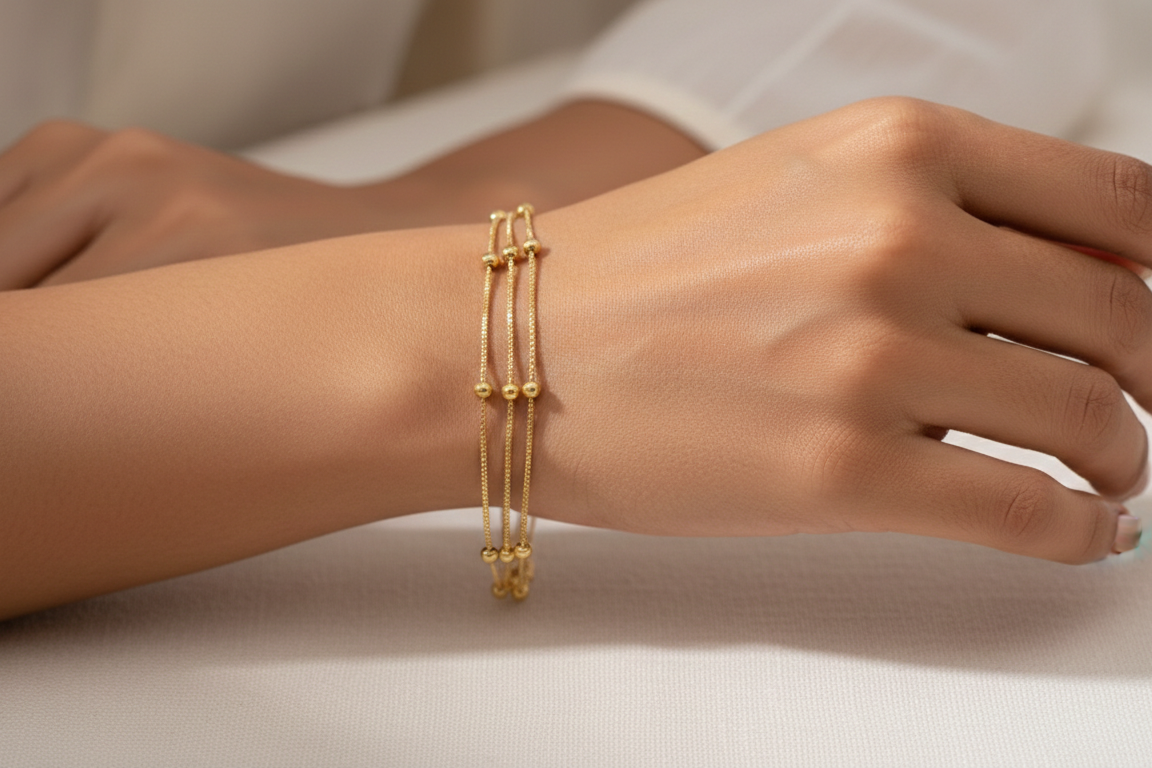 Delicate Cascade Bracelet