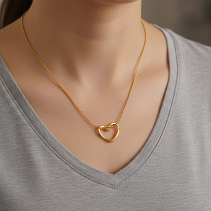 Serene Heart Necklace