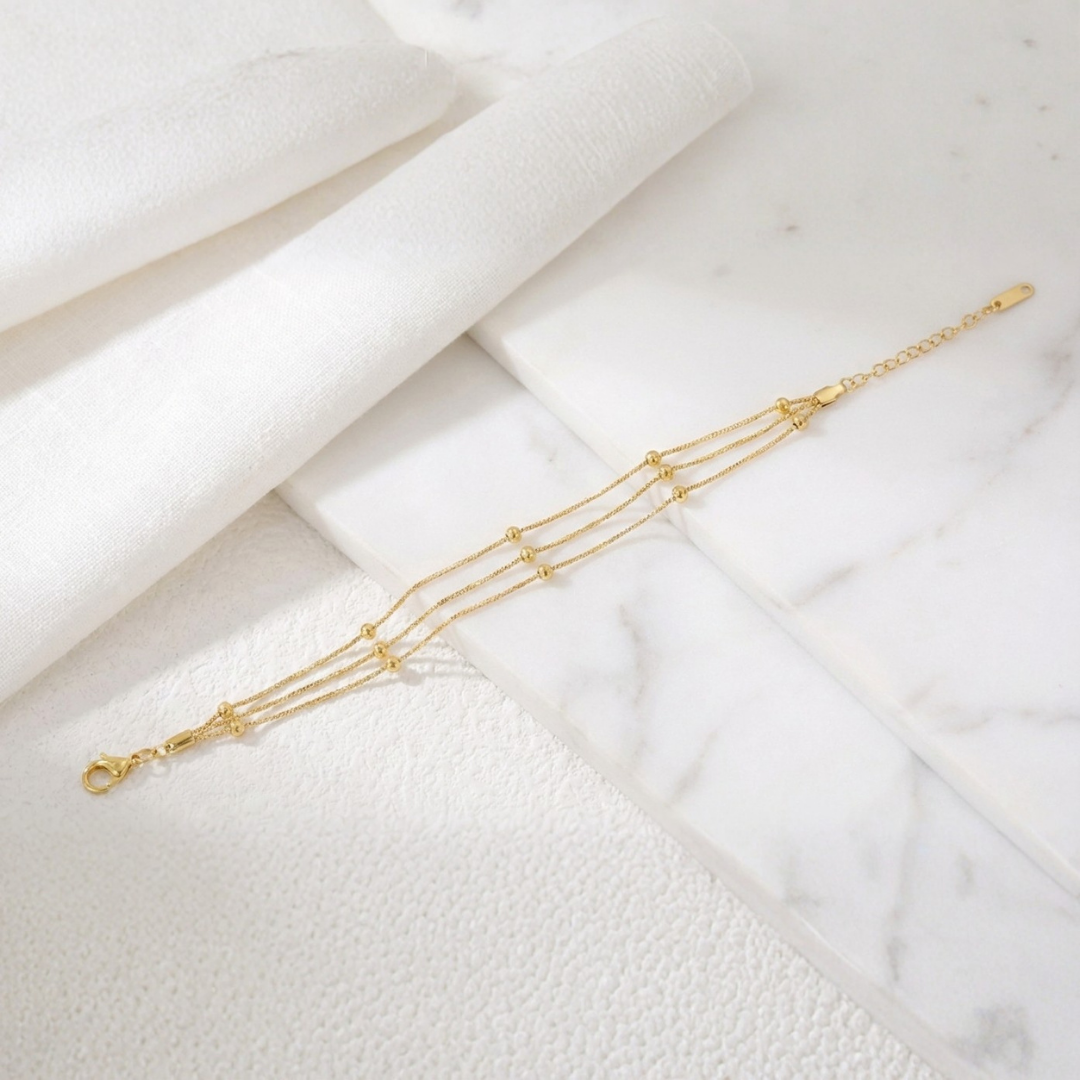 Delicate Cascade Bracelet